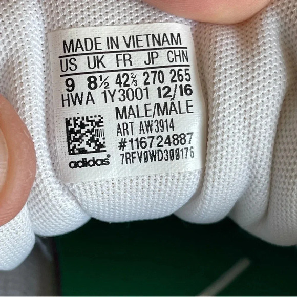 Adidas Cloud Foam classic casual 2 Colors leather sneakersMen  size 9 shoes - Picture 7 of 10